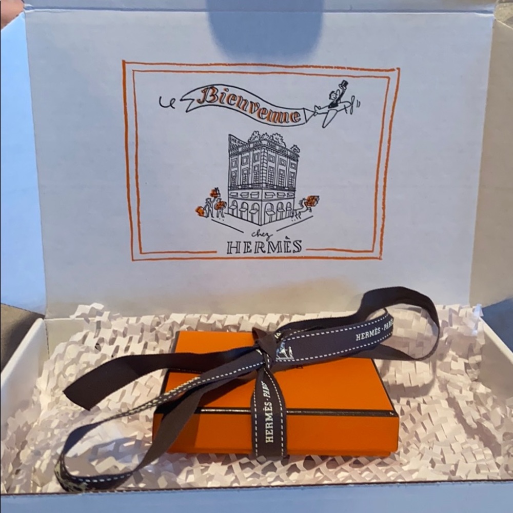 Empty Hermès boxes